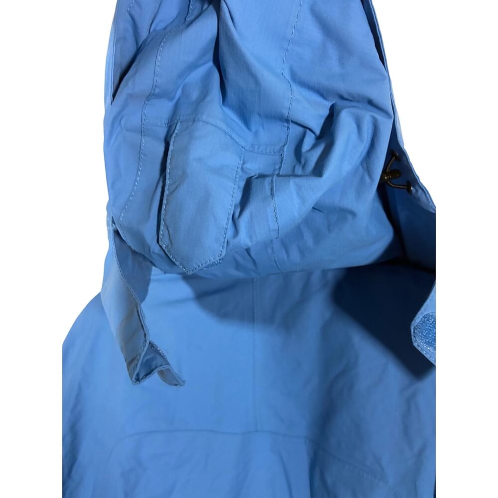 Jack Murphy Blue Waterproof Rain Jacket Nylon Outdoor Windbreaker Women 8 Gorp - Picture 7 of 7